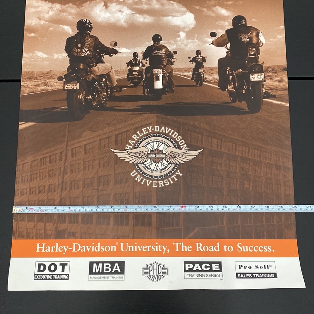 Harley-Davidson University Founders Poster “They’d Be Proud” - Picture 3 of 6